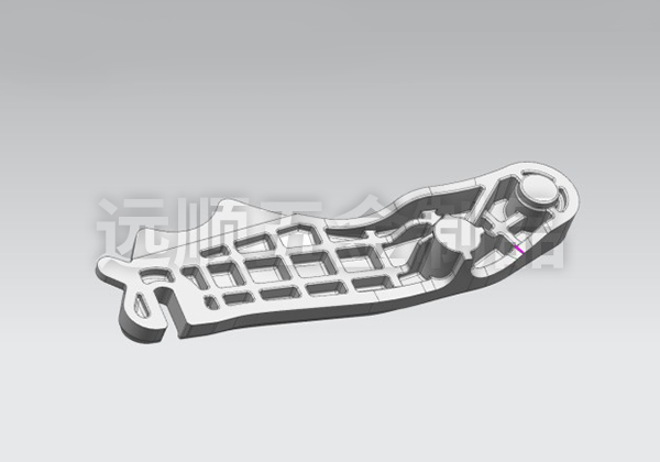 左右叉腿模具 左右叉腿模具